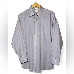 BROOKS BROTHERS REGENT FIT BUTTON DOWN SHIRT MENS SIZE‎ 16 1/2 - 2/3
